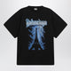 Balenciaga Paris Thunderstorm Oversized Black T-Shirt