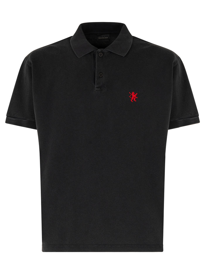 Balenciaga Cotton Logo Polo