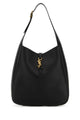Saint Laurent Black Le 5 À 7 Large Bag In Grained Leather