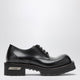 Balenciaga Denom Derby Shoes In Calfskin Leather