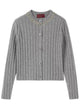Gucci Rib Soft Wool And Cashmere Cardigan