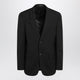 Balenciaga Black Single-Breasted Wool Jacket