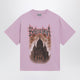 Balenciaga Women's Sacré Cœur T-Shirt In Jersey, Old Pink