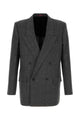 Gucci Melange Charcoal Wool Blazer