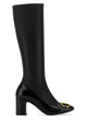 Gucci Black Leather Boots