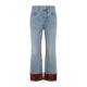Alexander Mcqueen Light Blue Cotton Jeans