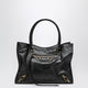 Balenciaga Le City Small Lambskin Leather Tote Bag In Black