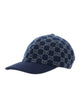 Gucci Embroidered Wool Baseball Cap