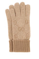 Gucci Beige Cashmere Blend Gloves
