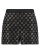 Gucci Gg Lamé Tweed Shorts