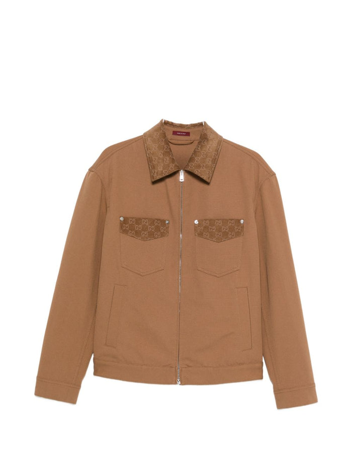 Gucci Jacket With Gg Details