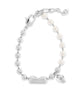 Alexander Mcqueen Skull Pearl Bracelet