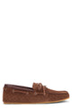 Gucci Boat Shoes For Women In Suede