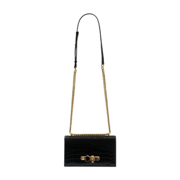 Alexander Mcqueen Jewelled Satchel Crossbody