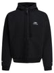 Balenciaga Black Cotton Blend Sweatshirt
