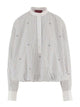 Gucci White Cotton Top