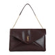 Saint Laurent Grape Leather Cassandre Xxl Shoulder Bag