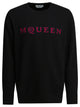 Alexander Mcqueen Black Cotton Sweatshirt