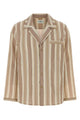Saint Laurent Embroidered Cotton Shirt