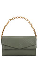 Gucci Leather Bag With Gg Embossed Monogram