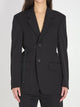 Balenciaga Black Jacket With Side Tie