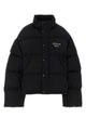 Balenciaga Black Cotton Blend Down Jacket