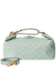 Gucci Light Blue Canvas Gucci Vanity Handbag