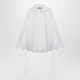 Balenciaga White Laceup Shirt