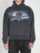 Balenciaga Black Faded Crayon Loop Oversize Hoodie