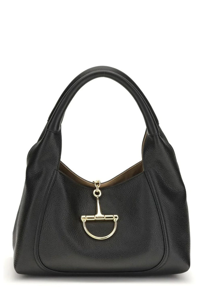 Gucci Black Leather Shoulder Bag