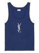 Saint Laurent Tank Top Cassandre Embroidery