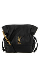 Saint Laurent Black Leather Mini Jamie Bucket Bag