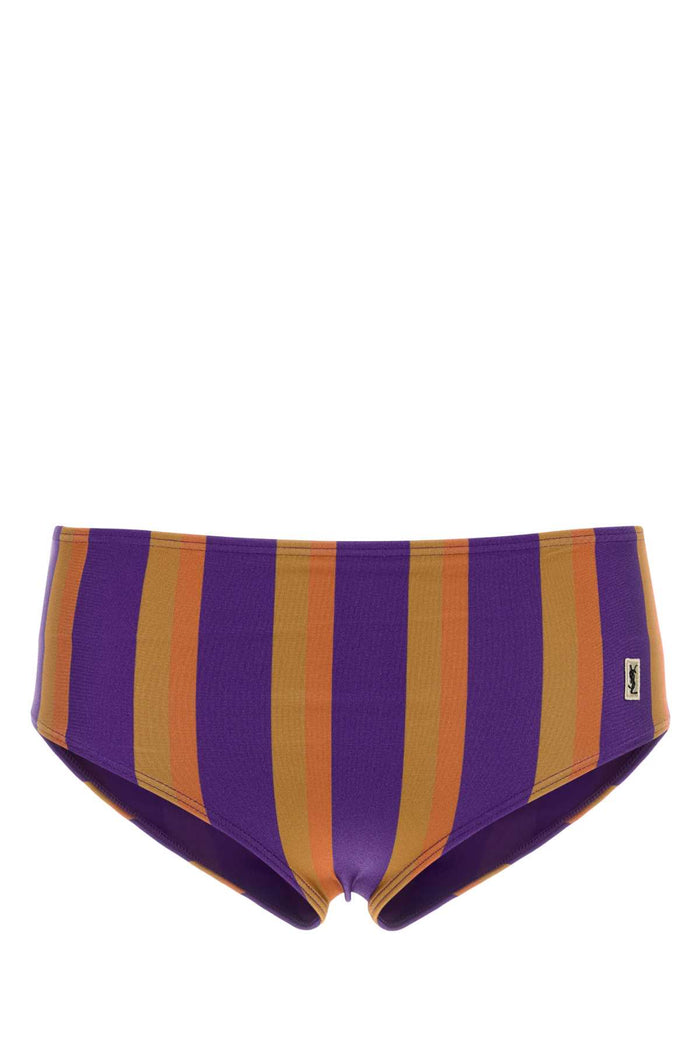 Saint Laurent Slip In Nylon Stretch Stampato