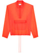 Saint Laurent Yellow Orange Nylon Windbreaker