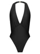Saint Laurent Backless Halter Swimsuit