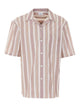 Saint Laurent Striped Short Sleeves Shirt