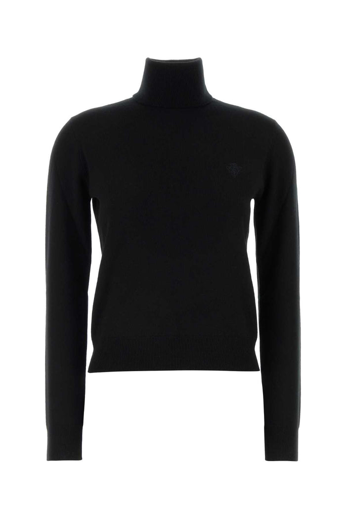 Gucci Wool Turtleneck With Embroidery