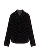 Gucci Cropped Black Viscose Shirt