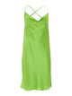 Saint Laurent Fluo Green Dress