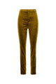 Gucci Olive Green Chenille Skinny Pant
