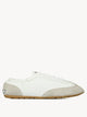 Saint Laurent White Leather Lewis Sneakers