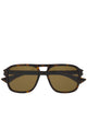 Saint Laurent Sl 881 Aviator Sunglasses In Havana Tortoiseshell