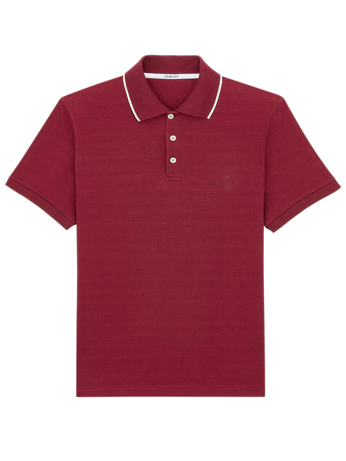 Saint Laurent Polo Fitte Bicolore