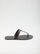 Saint Laurent Leather Flip-Flops