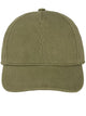 Saint Laurent Olive Green Logo Detail Hat
