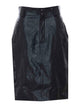 Saint Laurent Black Midi Skirt