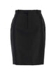 Gucci Black Faille Skirt