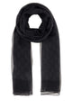 Gucci Black Silk Big Lady Scarf