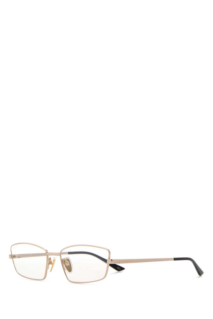 Gucci Gold Metal Glasses