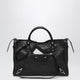 Balenciaga Le City Medium Bag In Arena Lambskin Leather Black